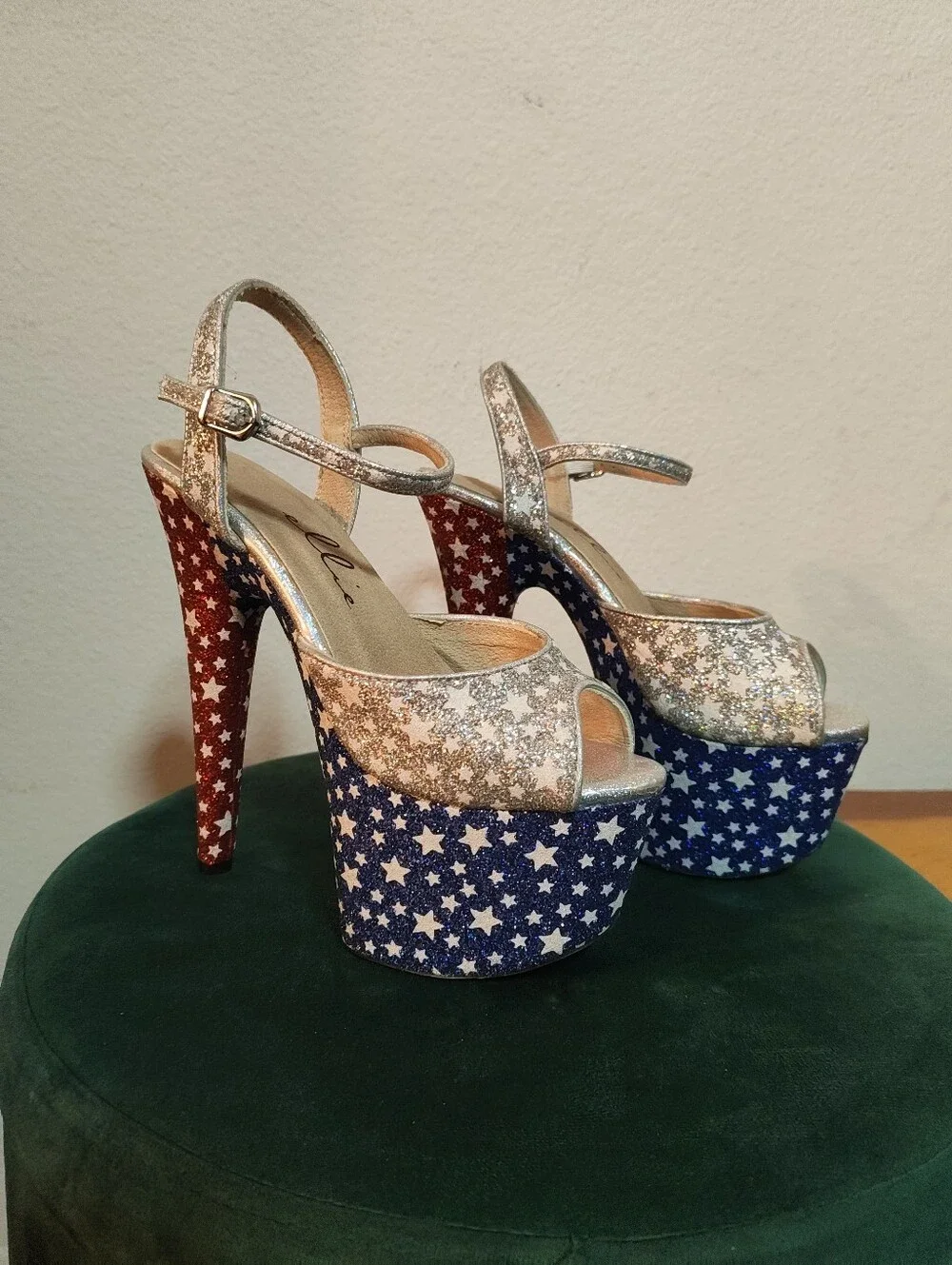 ELLIE Patriotic Star Sandal 709